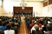 Laulu-Jaakkojen kevätkonsertti vuonna 1984